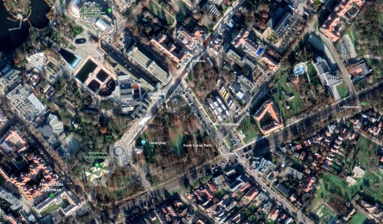 Jozsef Attila Lakas Apartman Hajduszoboszlo Bagian luar foto